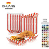 2-pound Disposable Paper Food Trays Decorated for Mardi Gras Party Nachos Hot Dogs Mardi Gras Circus Themed Party Supplies