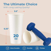 100 Packs of 20 oz Disposable Paper Cups Coffee Cups, Hot Cups for Hot/cold Drinks, Thickened for Parties, Offices, Cafes