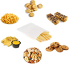 White Kraft Paper Bags for Bakery Cookies Treats Snacks Sandwiches Popcorn Small Gift Bag Oil-proof Paper Bag