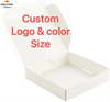 Ultra-Thin White Pizza Box Premium Paper Bags for Convenient Storage and Serving Custom Pizza Boxs