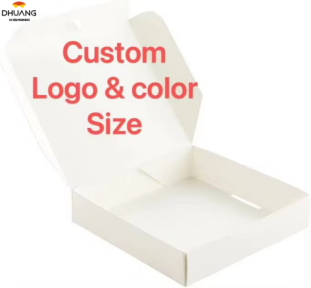 Ultra-Thin White Pizza Box Premium Paper Bags for Convenient Storage and Serving Custom Pizza Boxs