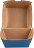 Hamburger Box Clamshell Food Container Disposable Paper Takeout Box Strong and Durable Suitable for Hamburger Sandwiches