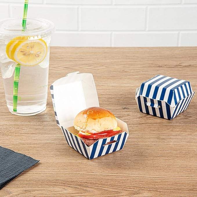 Burger Box Storage and Service Are Also Suitable for Burgers Sliders Sandwiches and Other Appetizers