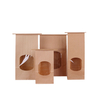 Food-Grade Sealed Kraft Paper Bag with Clear Window for Toast and Baked Goods Custom Bread Bags