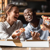 White Kraft Paper Corrugated Pizza Box for Small Pizzas Cookies Cakes Custom Pizza Boxs