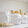 Small White Paper Bag Mini Wrapping Paper for Party Favors for Sandwiches Popcorn Snacks Cookies Bread Bags