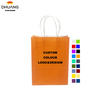 Colorful Leather Handbags for Packing Candy-colored Gift Bags for Retail Sale Available Shopping Bag