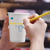 Disposable Paper Cup Hot and Cold Drink Drinking Cup Suitable for Parties Offices Activities
