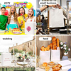 Customized Printing of White Paper Bags with Handles for Retail Celebration Activities and Business Use Shopping Bag