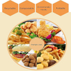 Sandwich Cookie Baking Bag - Suitable for Packaging Pastries Hamburgers Bagels and Toast Slices Custom Bread Bags
