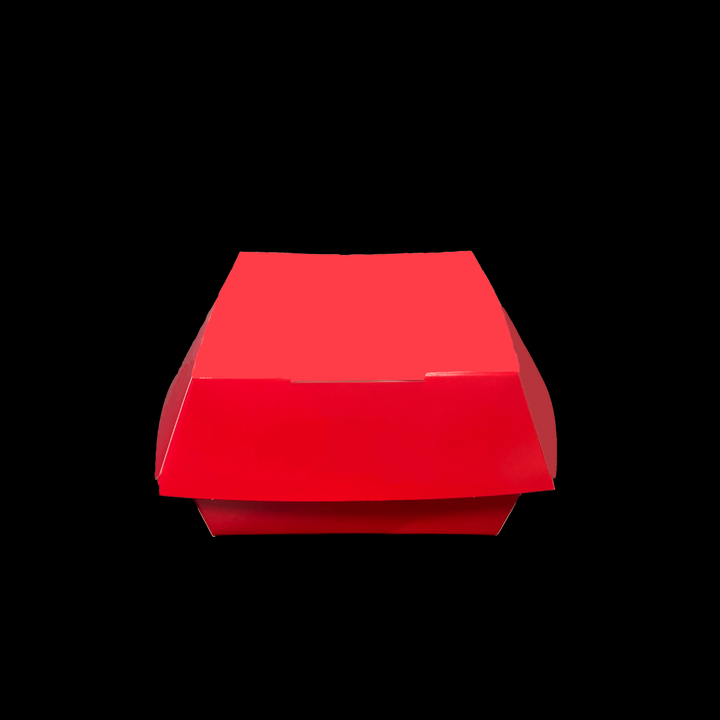 Ventilated Shell-type Container with Customizable LOGO Pattern Disposable Packaging Box for Catering Burger Box