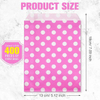 Dot-patterned Food Paper Bags Cookie and Candy Bags Sandwich Packaging Oil-proof Paper Bag