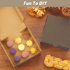 Mini Black Box - a Box Used for Food Delivery and Storage Pizza Cake Cookies Food Custom Pizza Box