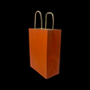Customizable logo Printing Gift Bags in Multiple Colors Handmade Leather Paper Bags with Simple Design Shopping Bag