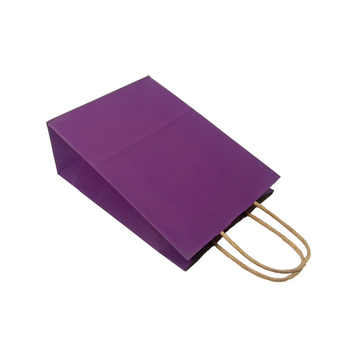 Hand-held Leather Paper Bag with Simple and Colorful Design Custom-printed with LOGO for Gift Packaging Shopping Bag