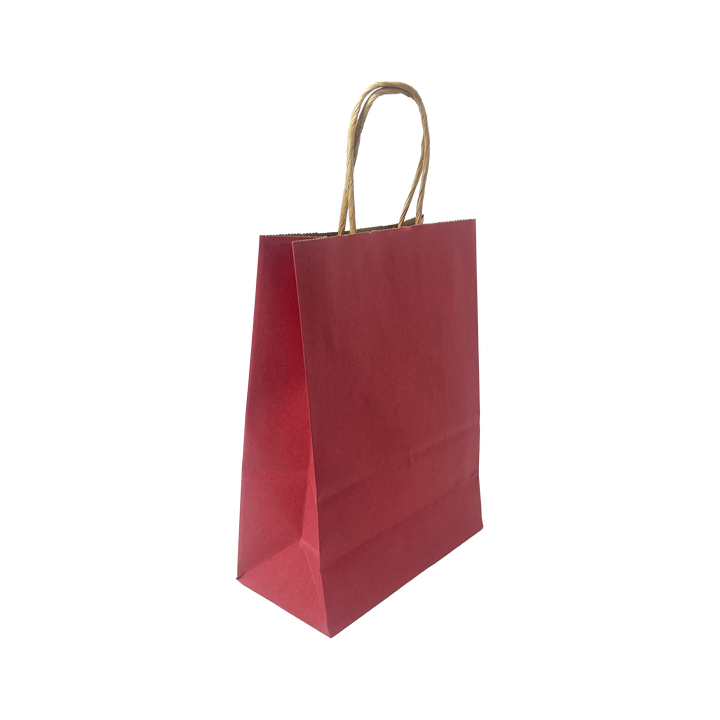 Customized Kraft Paper Bags for Simple Packaging of Candies Color Scheme Gift Bags for Retail Sale Shopping Bag