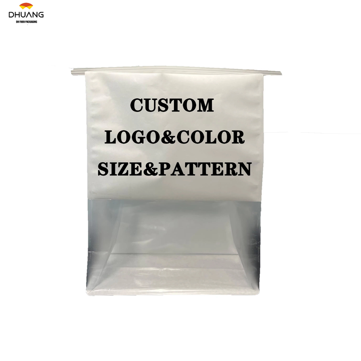 Open Top Wire sealed Bread Oil-proof Bag Paper Baking zero Sugar Burger Popcorn Bakery Storage Bag Custom Bread Bags