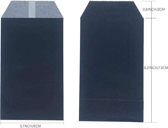 Small Greaseproof Baking Cellottes Waxy Gift Bag for Cookies Chocolates Pastries Snacks Packaging Paper Oil-proof Paper Bag