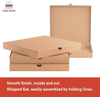 Cowhide Corrugated Cardboard Takeaway Pizza Box for Cokkies Cakes Pizza Custom Pizza Boxs