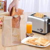 Custom Large Bread Bags Window for Homemade Bread Pizza Milk Storage Kitchen-for Craft Gifts Custom Bread Bags