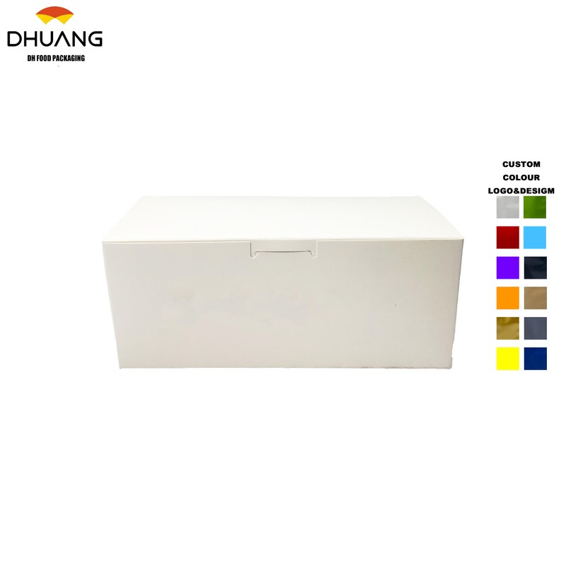 Customized Printed Packaging Box Fold-free and Oil-resistant Takeaway Packaging Paper Box for Delivery Food Box