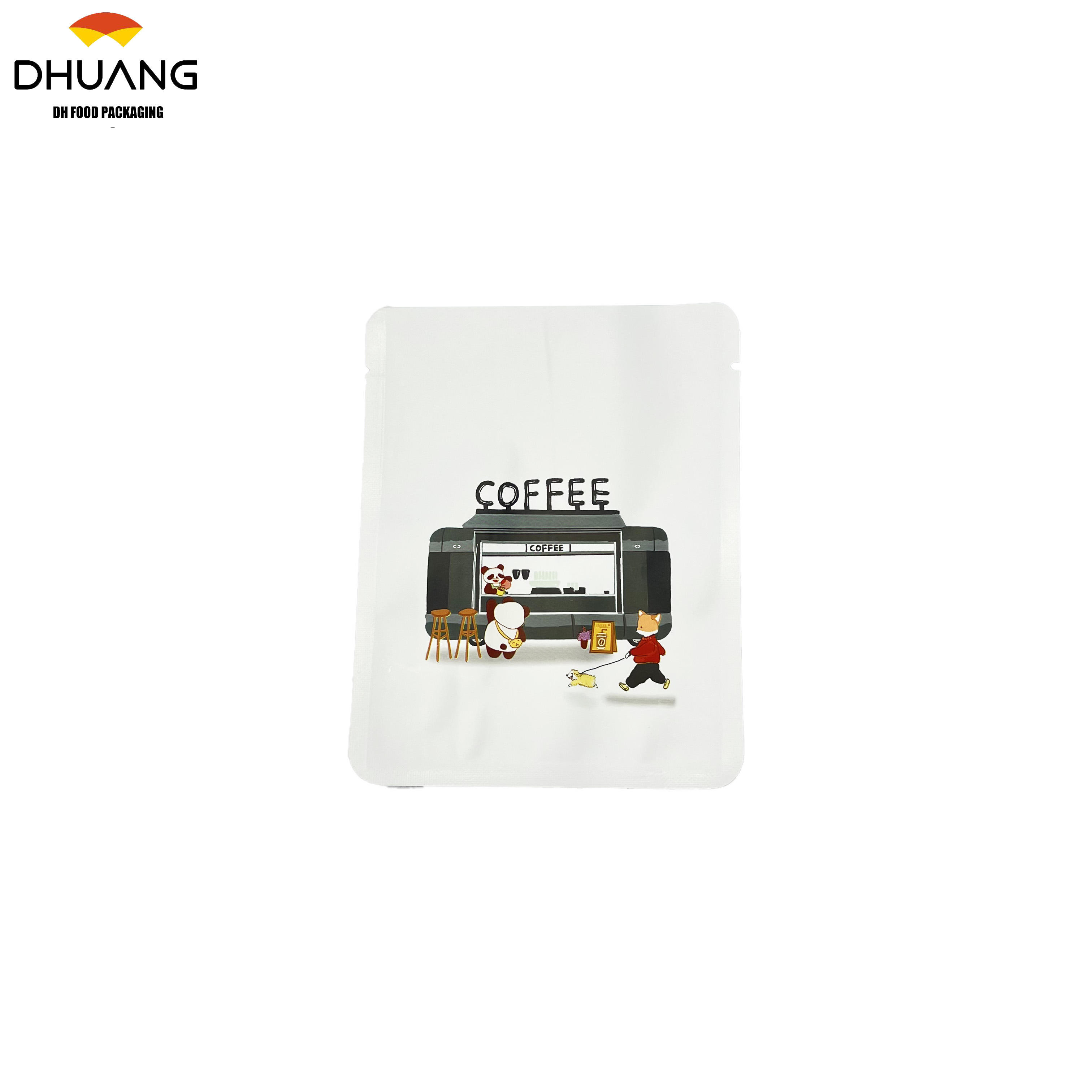 Portable Disposable Food-grade Aluminum Foil sealed Kraft Paper Packaging for Coffee in Hanging Bags Coffee Bags