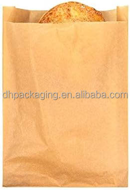 Customized Kraft Paper Bags for Baked Bread and Co Spot Bread Ready-To-Wrap Paper Bag Custom-Made Oil-proof Paper Bag