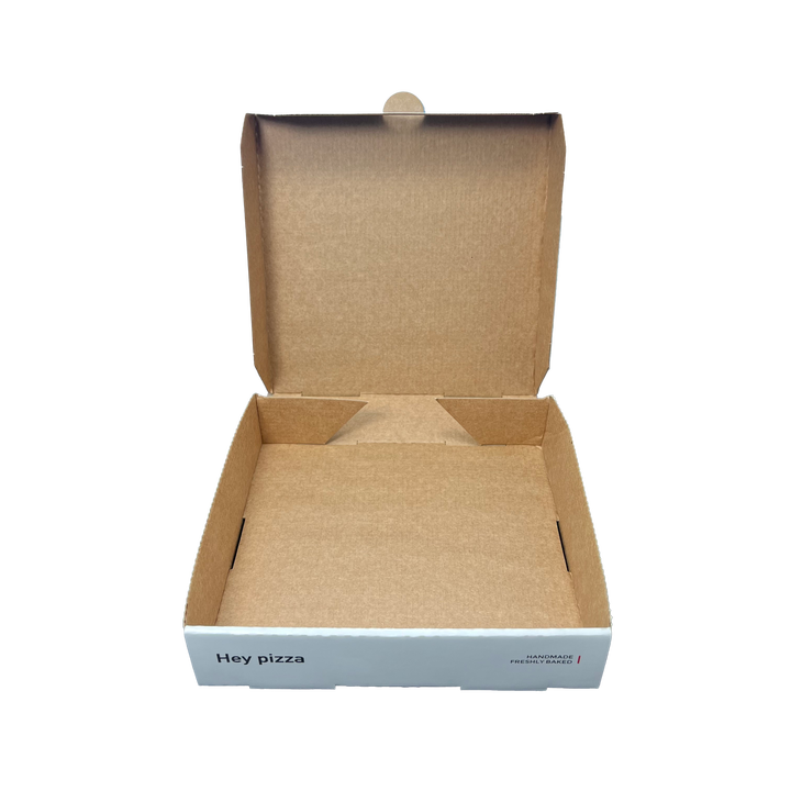 Food Grade of Various Sizes Designed with Cardboard Packaging Paper Boxes Suitable for Restaurants Custom Pizza Boxs