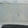 No Handle Flat square Bottom Fat-proof Brown Kraft Paper Bag Customized Take-out Food Packaging Oil-proof Paper Bag