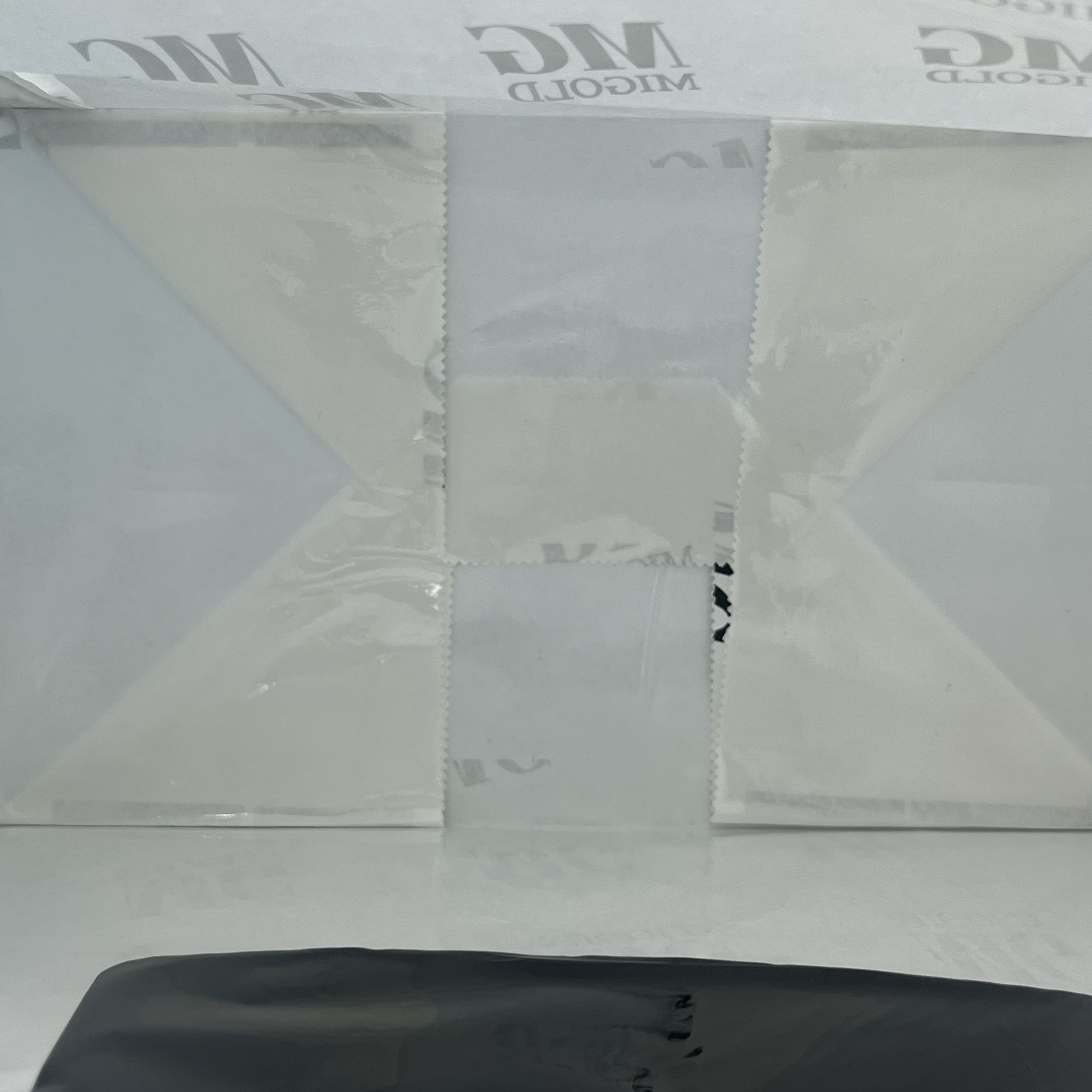 No Handle Flat square Bottom Fat-proof Brown Kraft Paper Bag Customized Take-out Food Packaging Oil-proof Paper Bag