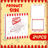 Pizza Planet Large Suitable for Pizza Cake Food Party Decorations Small Gift Decorations Custom Pizza Boxs