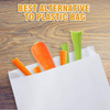 300 Paper Sandwich Bags Oil-resistant Paper Bags for Baking Cookies Candy Snacks (white)