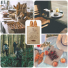 Brown Paper Bag for Lunch and Parties Sandwich Storage Packaging Paper Bag