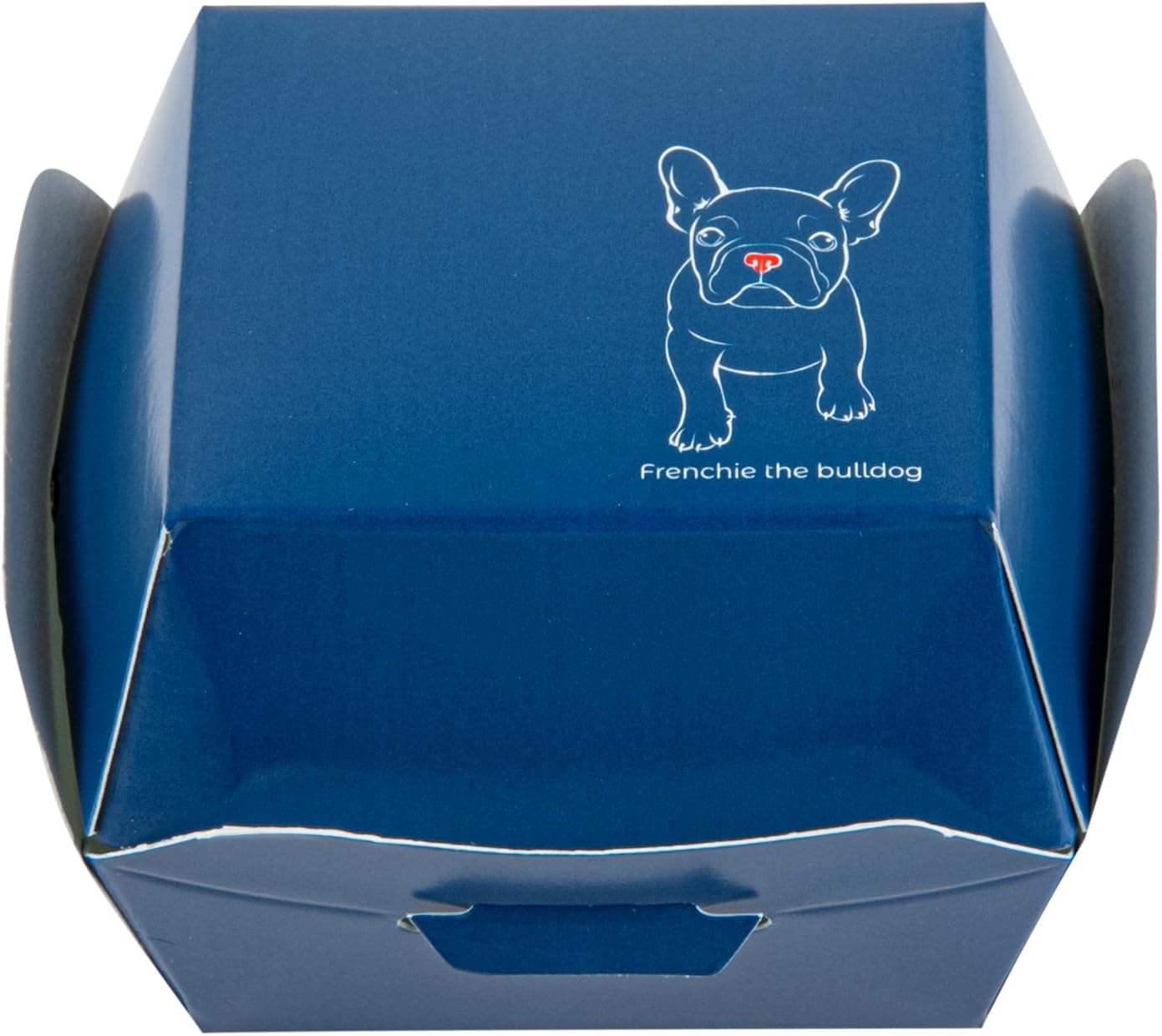 Disposable Kraft Paper Hamburger Box Hinged Lid for Mini Burgers Desserts Features Foil for Premium Takeout Packaging Food Box