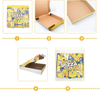 Pizza Box Takeout Protected Delivery Container Foldable Corrugated Cardboard square Carton Pattern Portable Custom Pizza Box