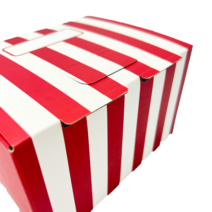Customized Printing Flip-top Folding Food-grade Packaging Box for Fried Chicken Takeout Delivery Wholesale Food-grade Food Box