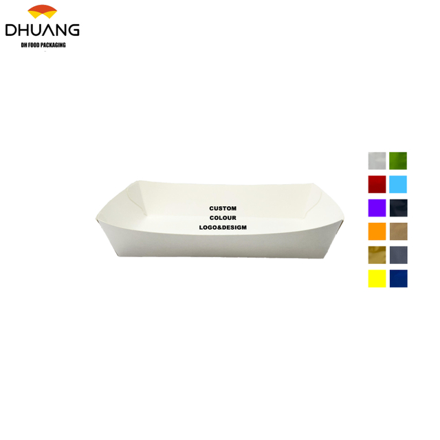 Customized Food-grade Takeout Trays and Containers for Disposable Food Packaging with LOGO Patterns Food Trays