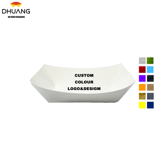 Takeout Tray Container Disposable Food Packaging Food-grade Customized LOGO Pattern Food Trays