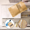 Reusable Zip Lock Seal and Matte clear Window Bag Food Storage Bag for Sandwiches Dried Fruits Custom Bread Bags