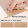 Windowed Plastic Bread Bags with Paper Window Paper Bag with Metal Paper Tie and Lock for Cookies Coffee Beans Custom Bread Bags