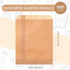 Oil-proof Food Packaging Paper Bag Made of Kraft Paper Suitable for Baking Food Grade Oil-proof Paper Bag