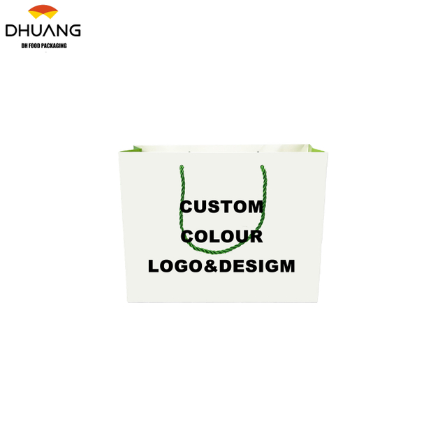 Customized Printing LOGO Wholesale Paper Bags for Retail Stores Restaurants and Catering Packaging Shopping Bag
