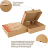 Mini Kraft Cardboard Reusable for Takeaway Pizza Cookies Cakes Food Custom Pizza Boxs