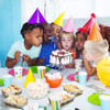 Packs Disposable Construction Decoration Birthday Party Paper Food Service Tray Licensed Food Paper Boat (Construction)