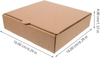 Kraft Paper Cookie Box Storage Container Packing Takeout Boxes Custom Pizza Boxs