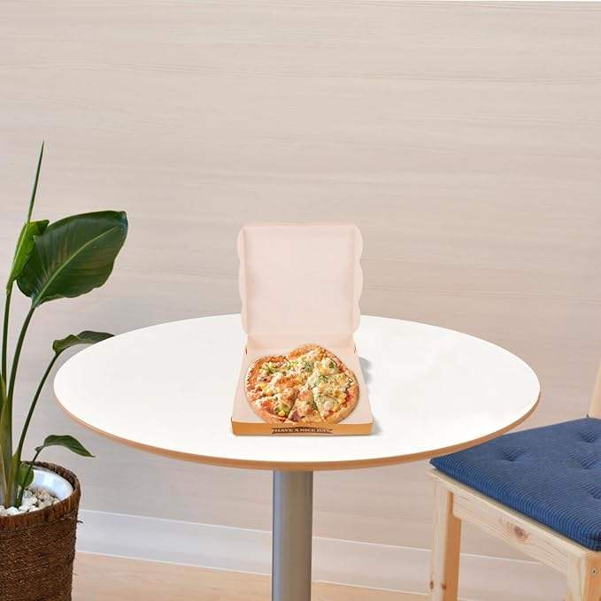 40 Paper Pizza Boxes Pizza Pie Carrier Paper Mail Shipping Storage Boxes Cake Cookies Food Custom Pizza Boxs