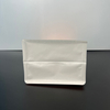Wire Seal Recyclable Brown White Kraft Paper Bread Bag Fat-proof Coating Food Packaging Baked Toast Bag Custom Bread Bags