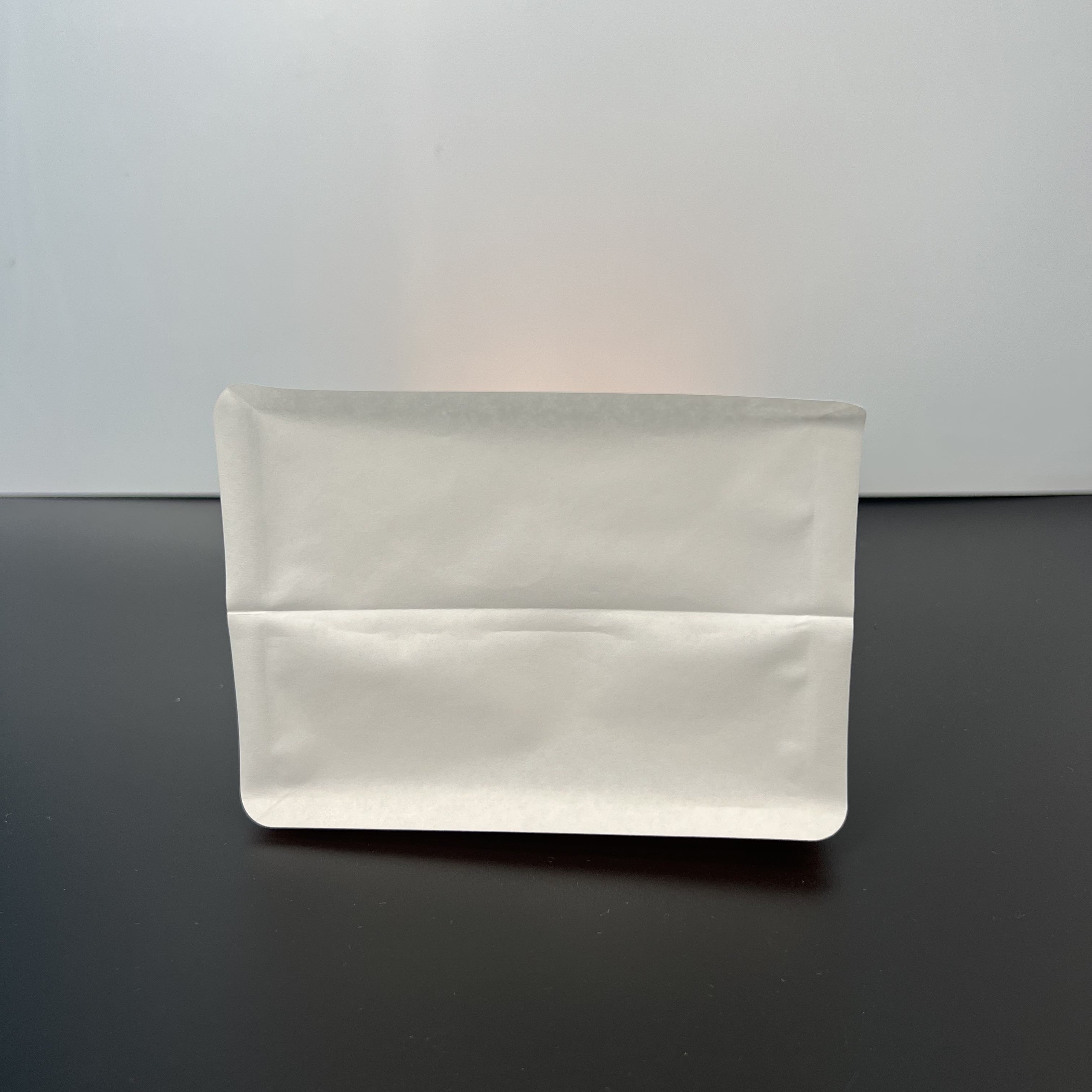 Wire Seal Recyclable Brown White Kraft Paper Bread Bag Fat-proof Coating Food Packaging Baked Toast Bag Custom Bread Bags