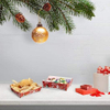 Packs of Christmas Party Supplies Christmas Plates, Paper Food Trays, Paper Food Boats, Licensed Food, Condiments, Carnival