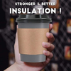12 oz Disposable Coffee Cups with LIDS and Straws 100% Biodegradable and Compostable Pla Eco-friendly Paper Coffee Cup